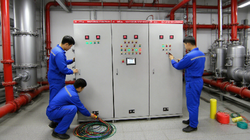 眾利聯(lián)合消防水泵控制柜，以智慧與可靠捍衛(wèi)生命線