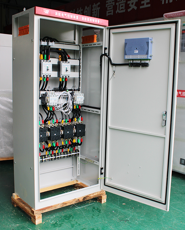 自帶雙電源星三角啟動(dòng)消防泵控制柜
